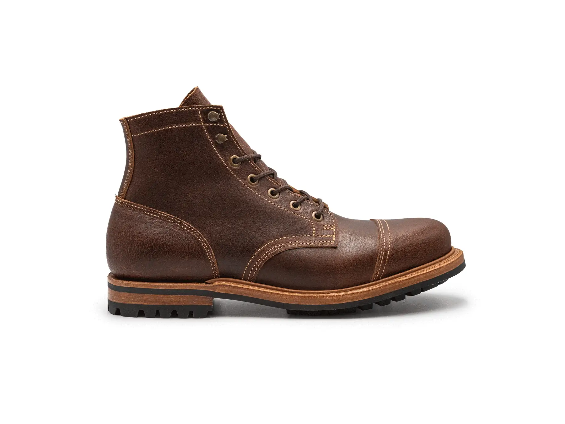 Natural Rough Shot | Cap Toe - Image 2